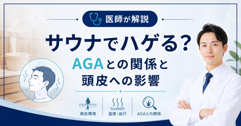 サウナと薄毛・AGAの関係