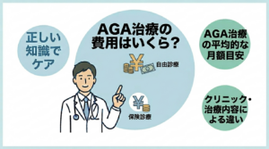 AGA治療費用の相場と目安