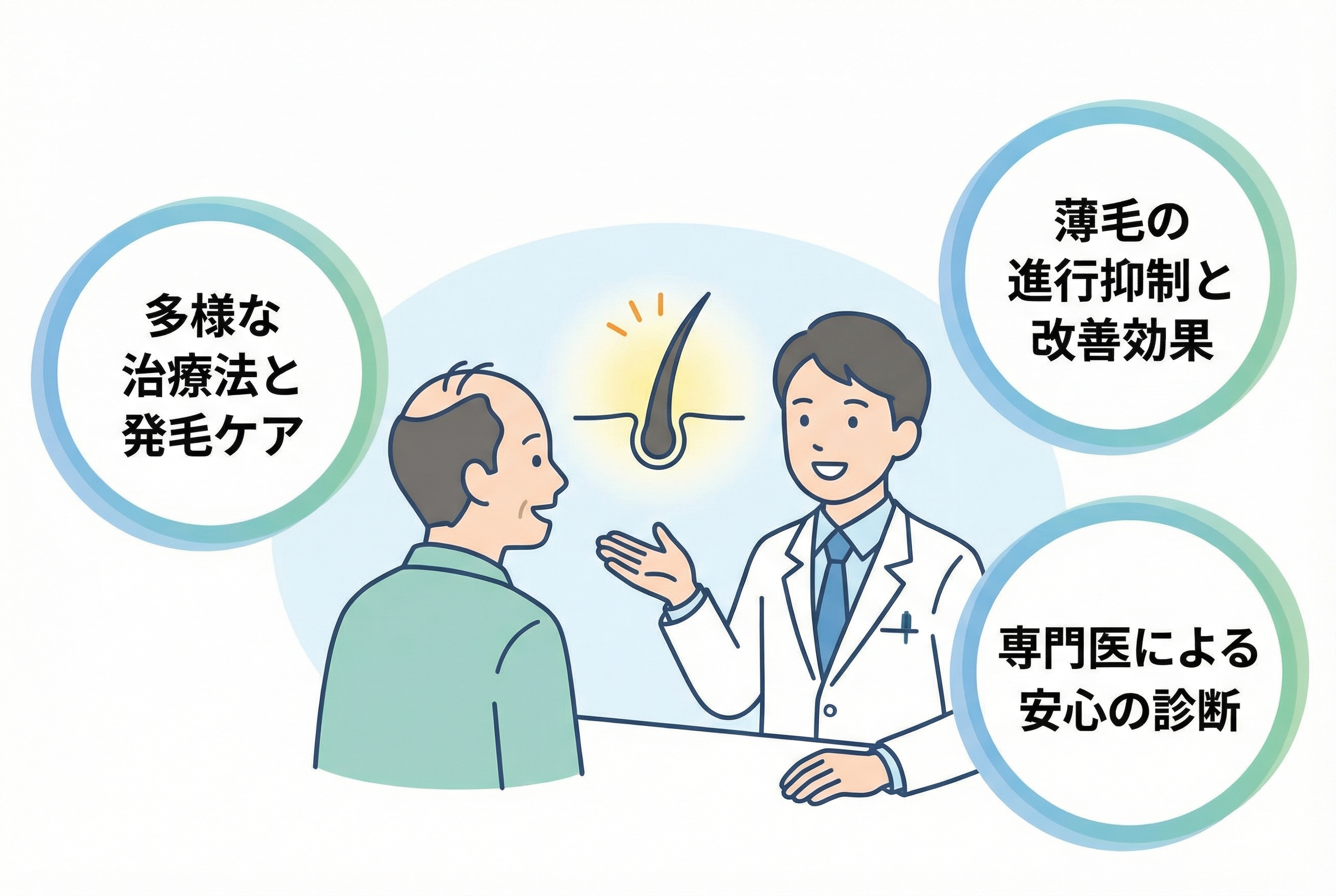 AGA治療の方法と効果を医師が解説