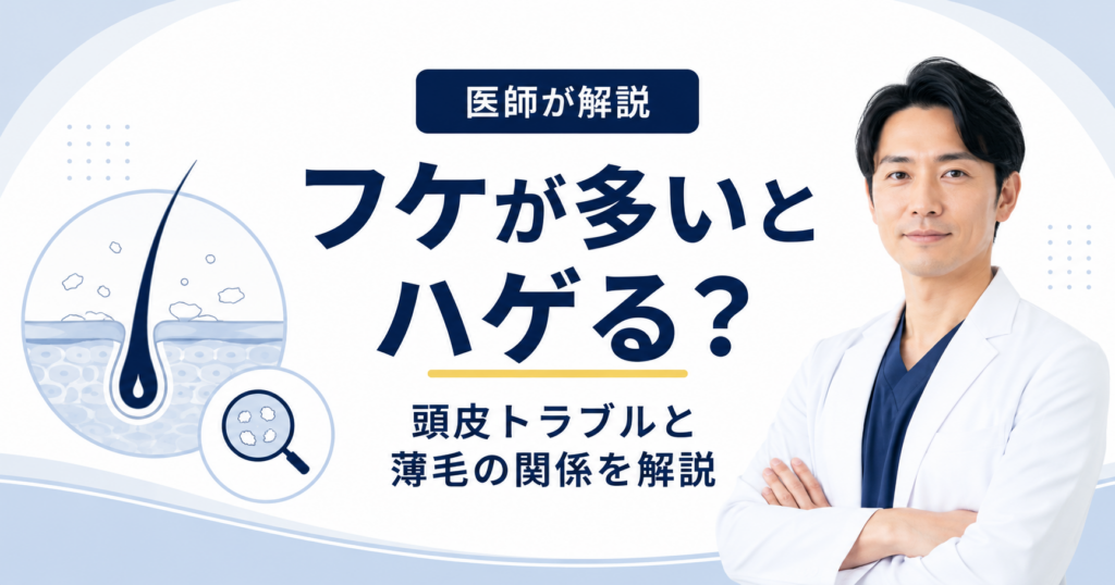 フケと薄毛の関係