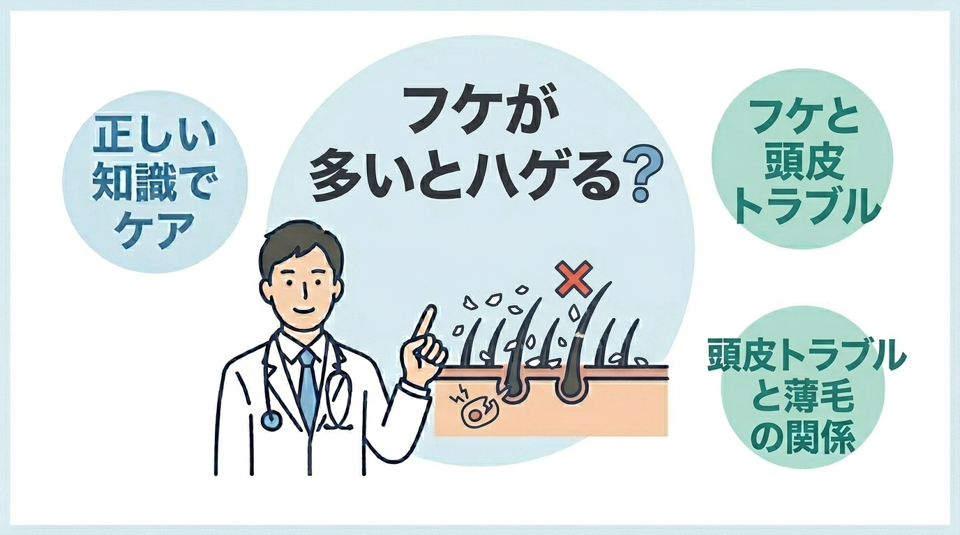 フケと薄毛の関係