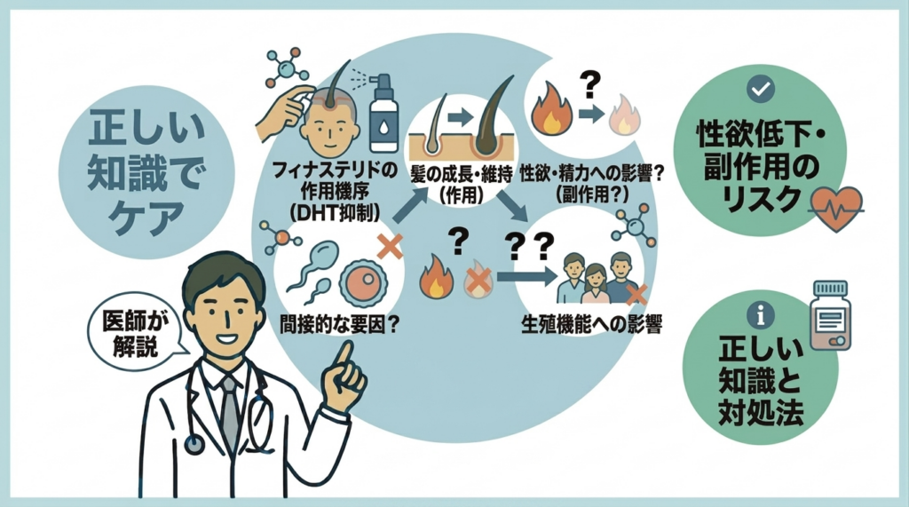 AGA治療薬と性欲低下の副作用