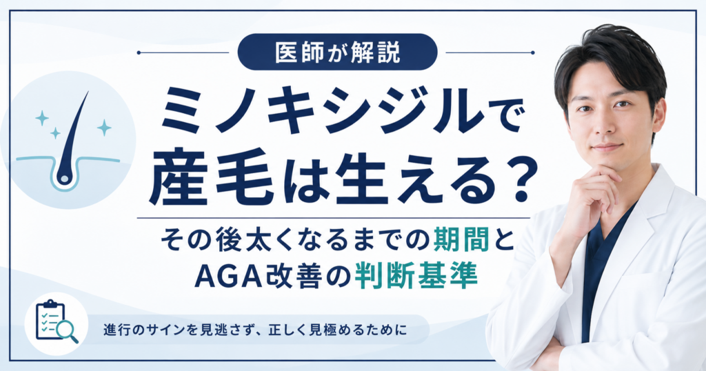 ミノキシジルで産毛は生える？